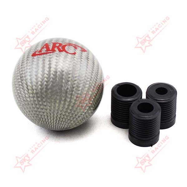 汽车改装ARC碳纤档头 通用排挡杆波棍头 铝合金手动档手球通用型