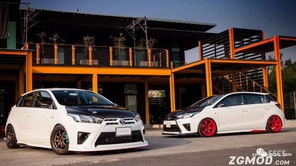 Two high quality Toyota yaris to dazzle modification case appreciation