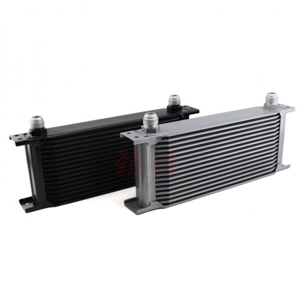 Aluminum Radiator 16 Rows British Type Car Engine Oil Cooler Cooling Radiator Replacement Universal 