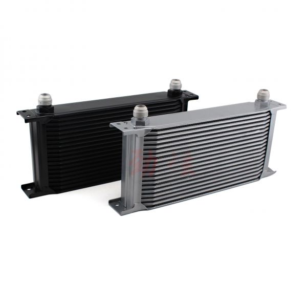 Aluminum Radiator 19 Rows British Type Car Engine Oil Cooler Cooling Radiator Replacement Universal 