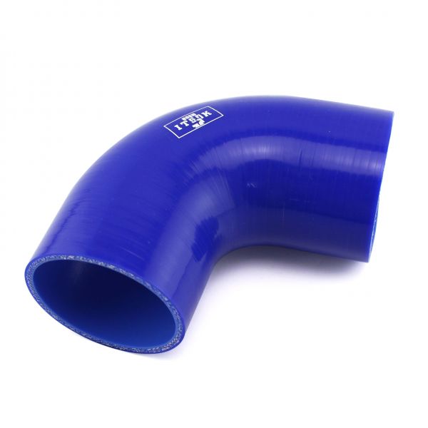 76mm90 Degree ,Blue Silicone Elbow Hose Coupler Intercooler Pipe Turbo