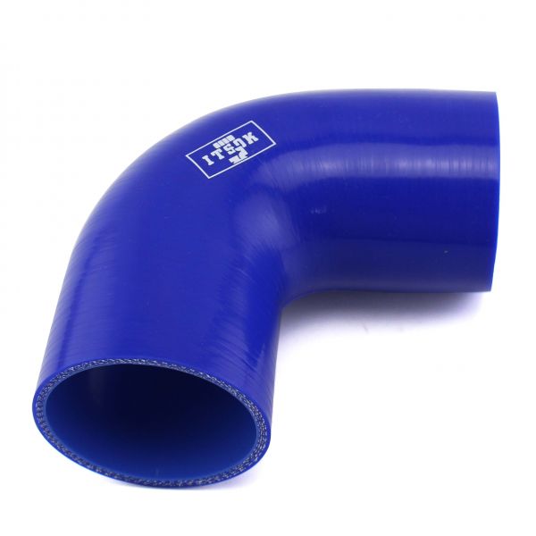 70mm90 Degree ,Blue Silicone Elbow Hose Coupler Intercooler Pipe Turbo