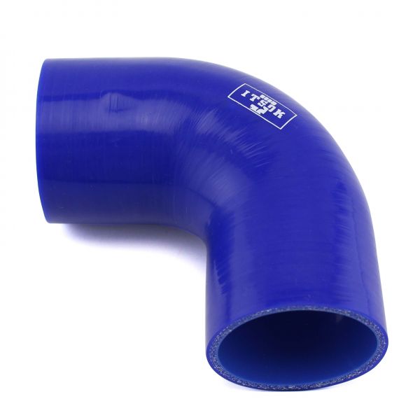 63-70mm90 Degree ,Blue Silicone Elbow Hose Coupler Intercooler Pipe Turbo