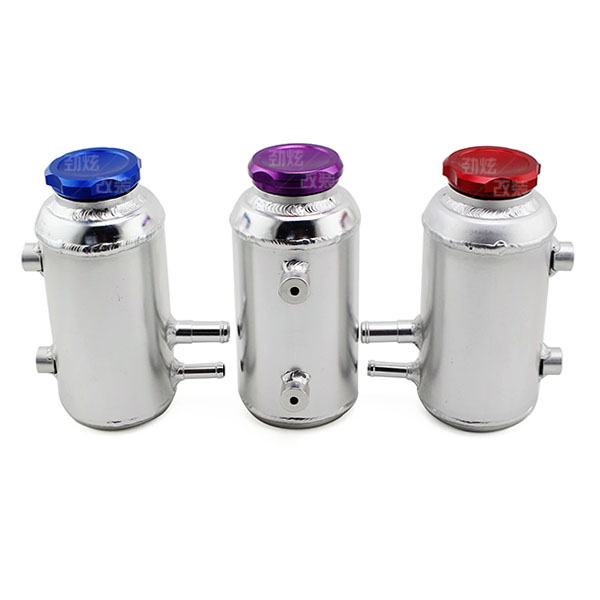 Car modification universal silver oil pot, oil breathable pot modification, oil filter pot, multi-co